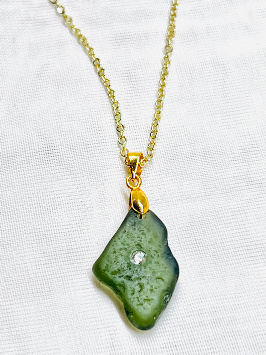 Sea Glass Necklace #3