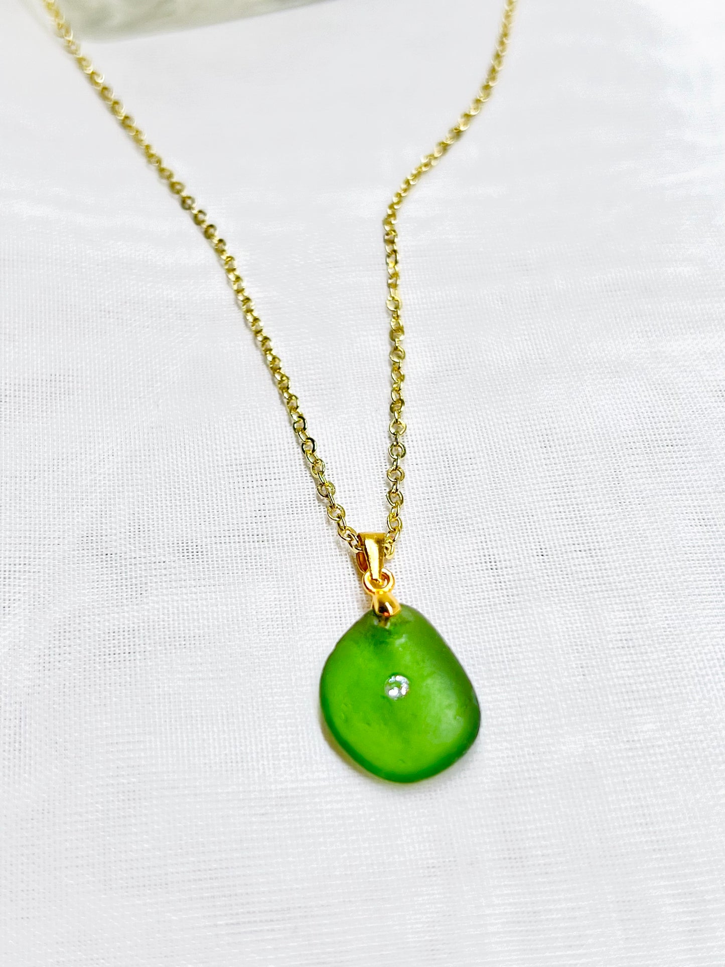 Sea Glass Necklace #8