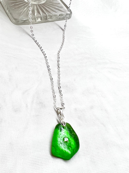 Sea Glass Necklace #11